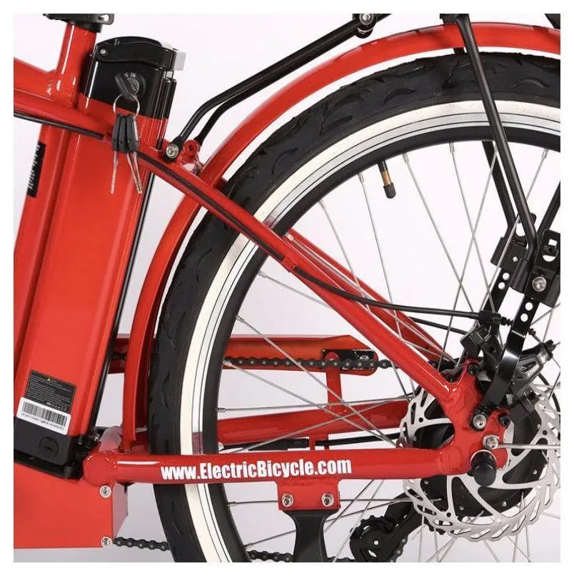 New Port Elite Max 36 Volt Lithium Powered Beach Cruiser Electric Bike