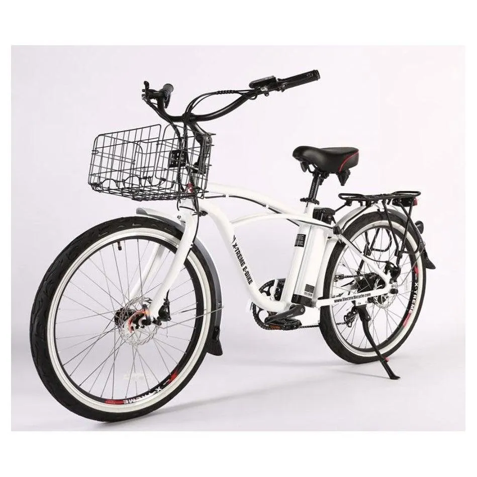 New Port Elite Max 36 Volt Lithium Powered Beach Cruiser Electric Bike