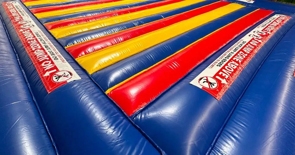 No Jump Safety Labels