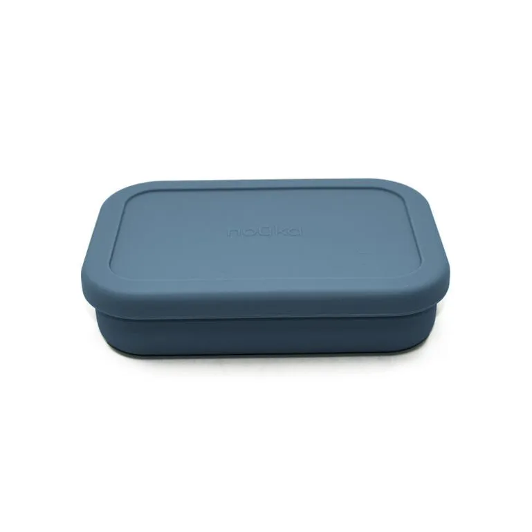 noüka Small Silicone Sealed Snack Box - Deep Ocean