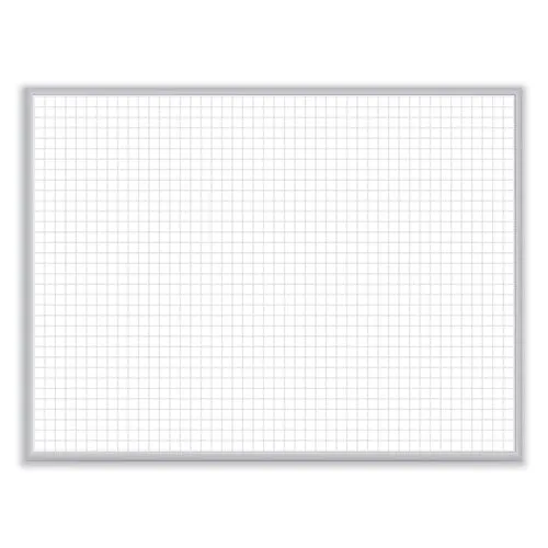 Non-magnetic Whiteboard With Aluminum Frame, 24" X 17.81", White Surface, Satin Aluminum Frame