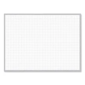 Non-magnetic Whiteboard With Aluminum Frame, 36" X 23.81", White Surface, Satin Aluminum Frame