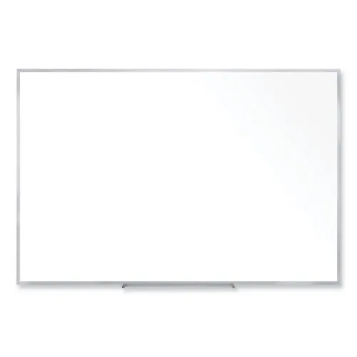 Non-magnetic Whiteboard With Aluminum Frame, 60.63" X 48.47", White Surface, Satin Aluminum Frame