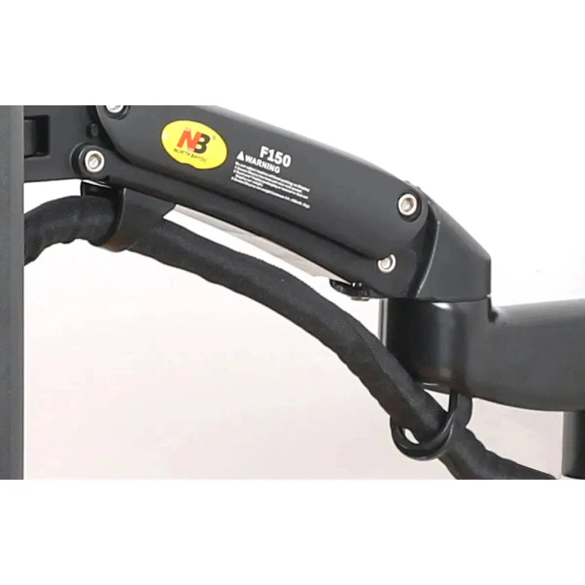 North Bayou F150 Full Motion Articulating Swivel Wall Mount Bracket for 17-27" 15.4 lbs TV