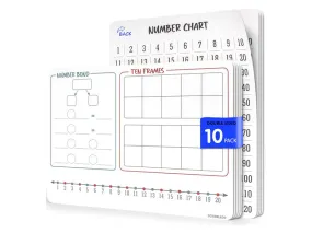 Number Bonds Flexic Sheet 9"x12" (10 pc)