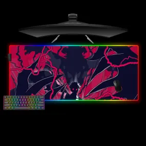 Nysekai "Asta Demon Design M-XXL Size Gaming RGB Mouse Pad'' Computer Desk Mat