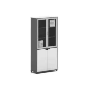 Office Filing Cabinet Black / White