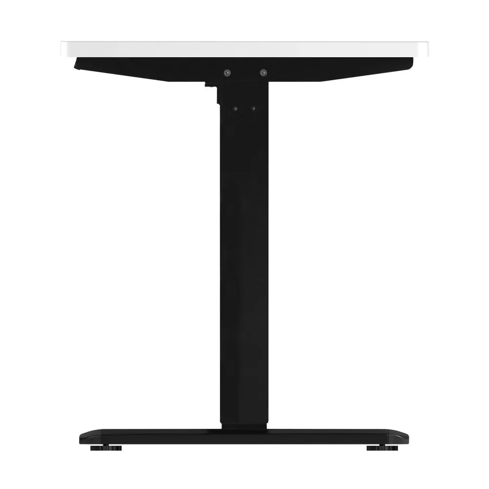 Oikiture Standing Desk Adjustable Motorised 150 Black&White
