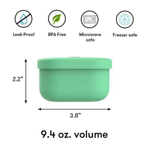 OmieSnack Silicone Container - Meadow