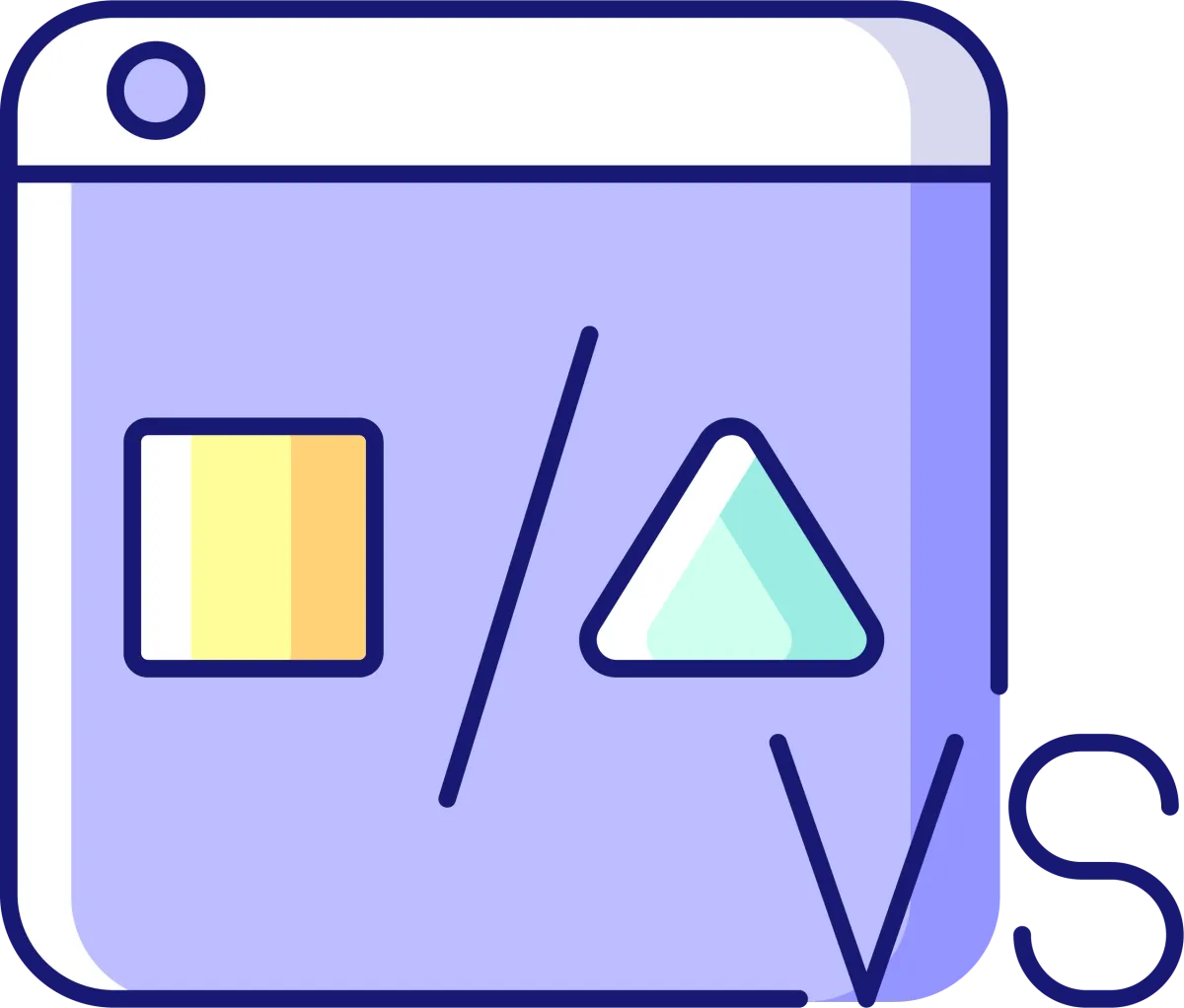 Online platforms RGB color icons set