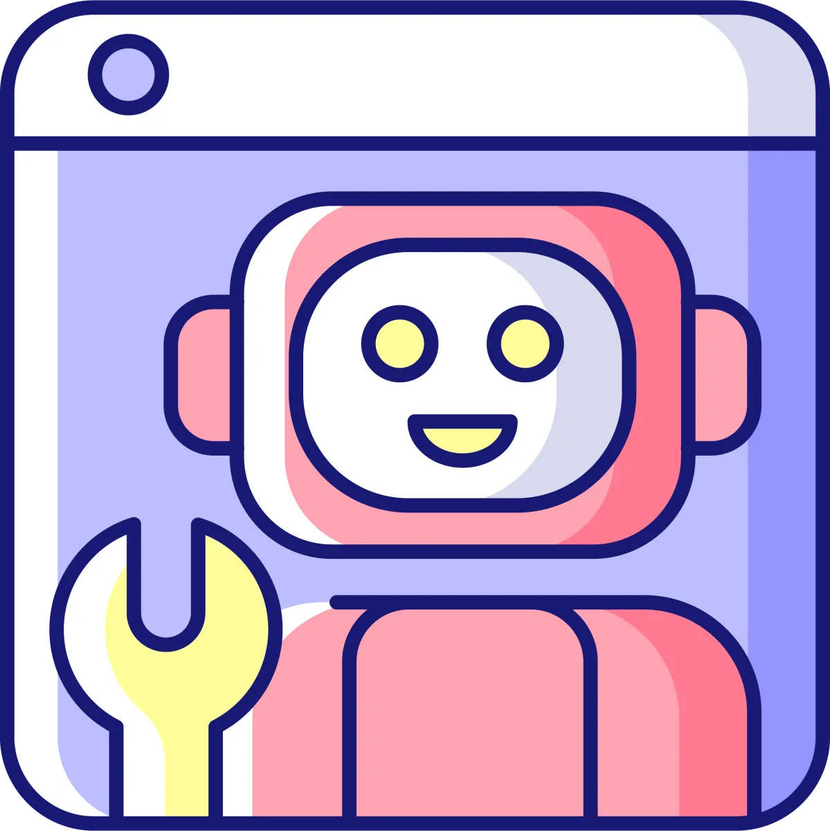 Online platforms RGB color icons set
