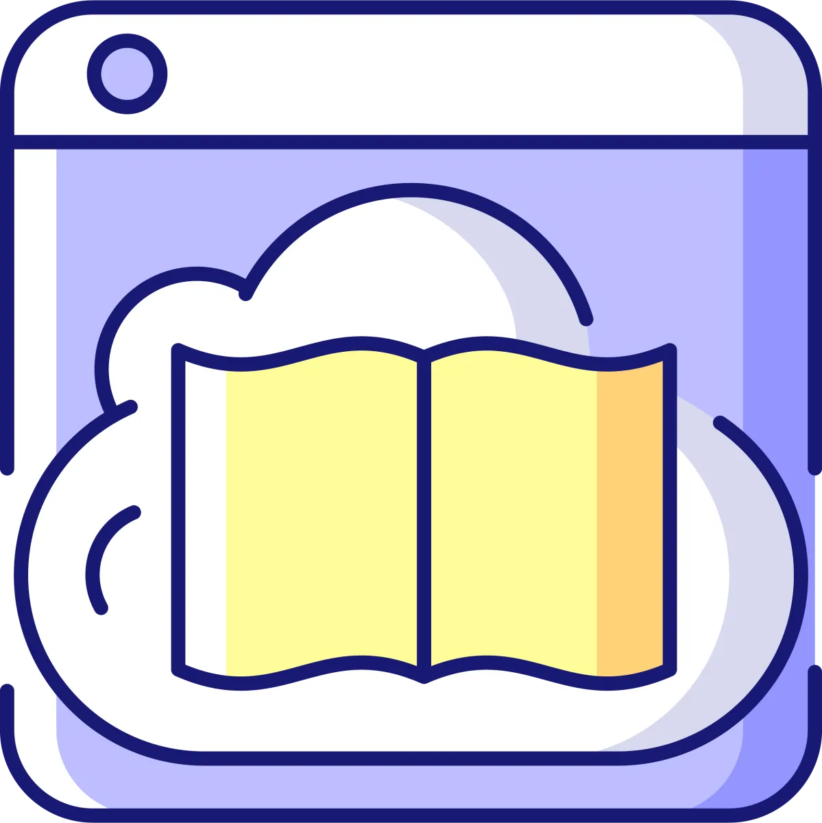 Online platforms RGB color icons set