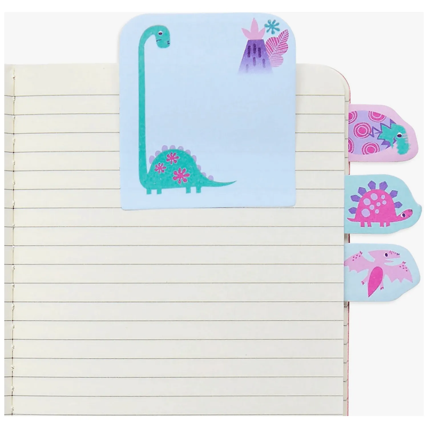 Ooly Note Pads Sticky Tabs- Cute Dinos