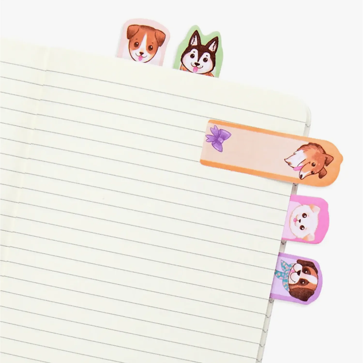 Ooly Note Pads Sticky Tabs- Playful Pups