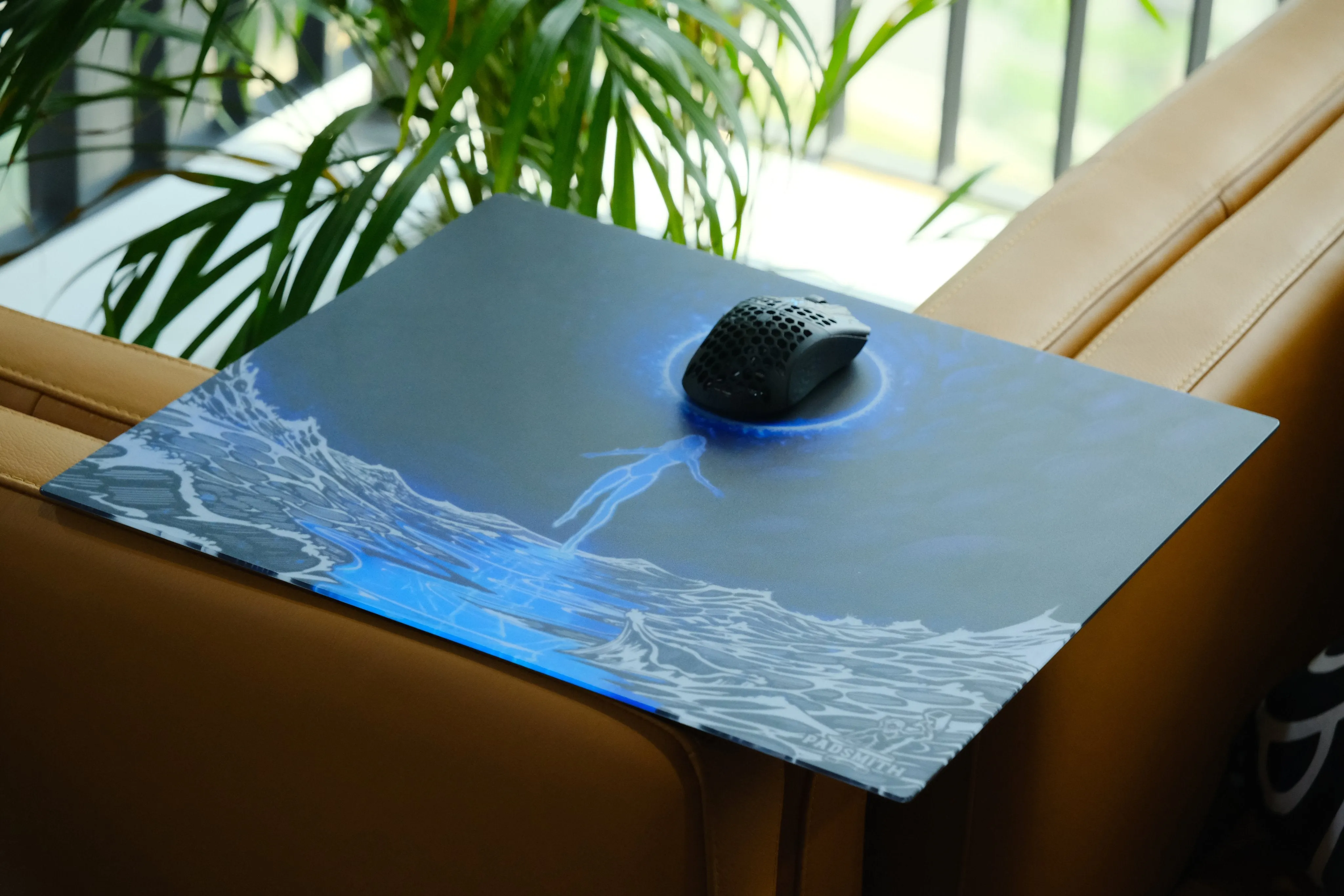Padsmith - Empress Blue: Speed Glass Mouse Pad