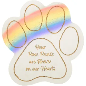 Pawprints 11" Pawprint Garden Stone