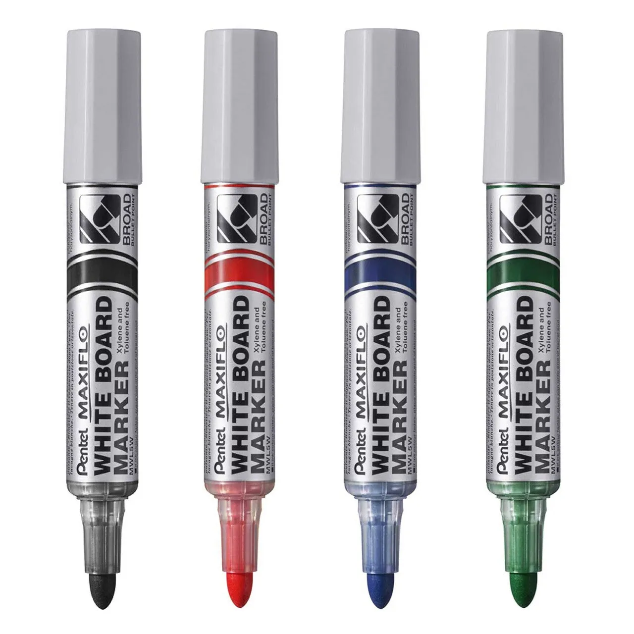 Pentel Maxiflo Broad With Bullet Tip Blue