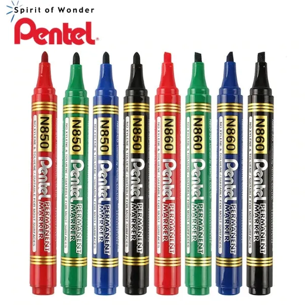 Pentel Maxiflo Whiteboard Marker Chisel Tip Black