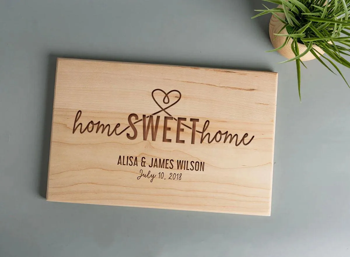 Personalized Maple Cutting Board 11x17