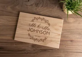Personalized Maple Cutting Board 11x17