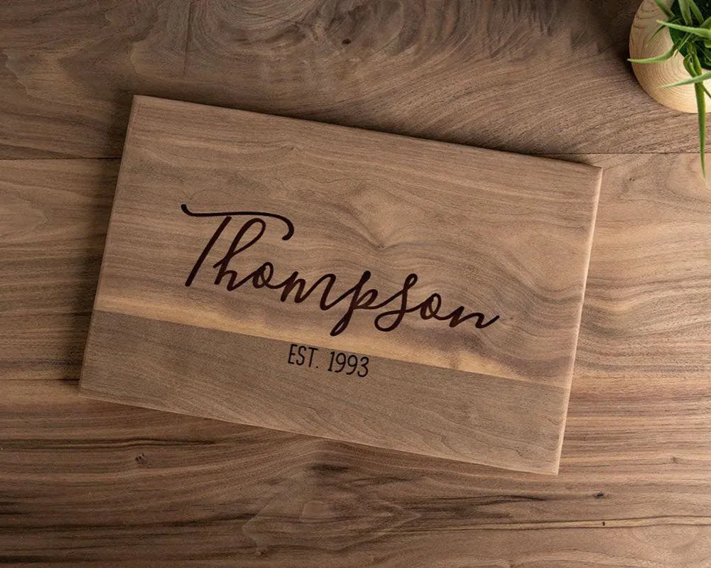 Personalized Maple Cutting Board 11x17
