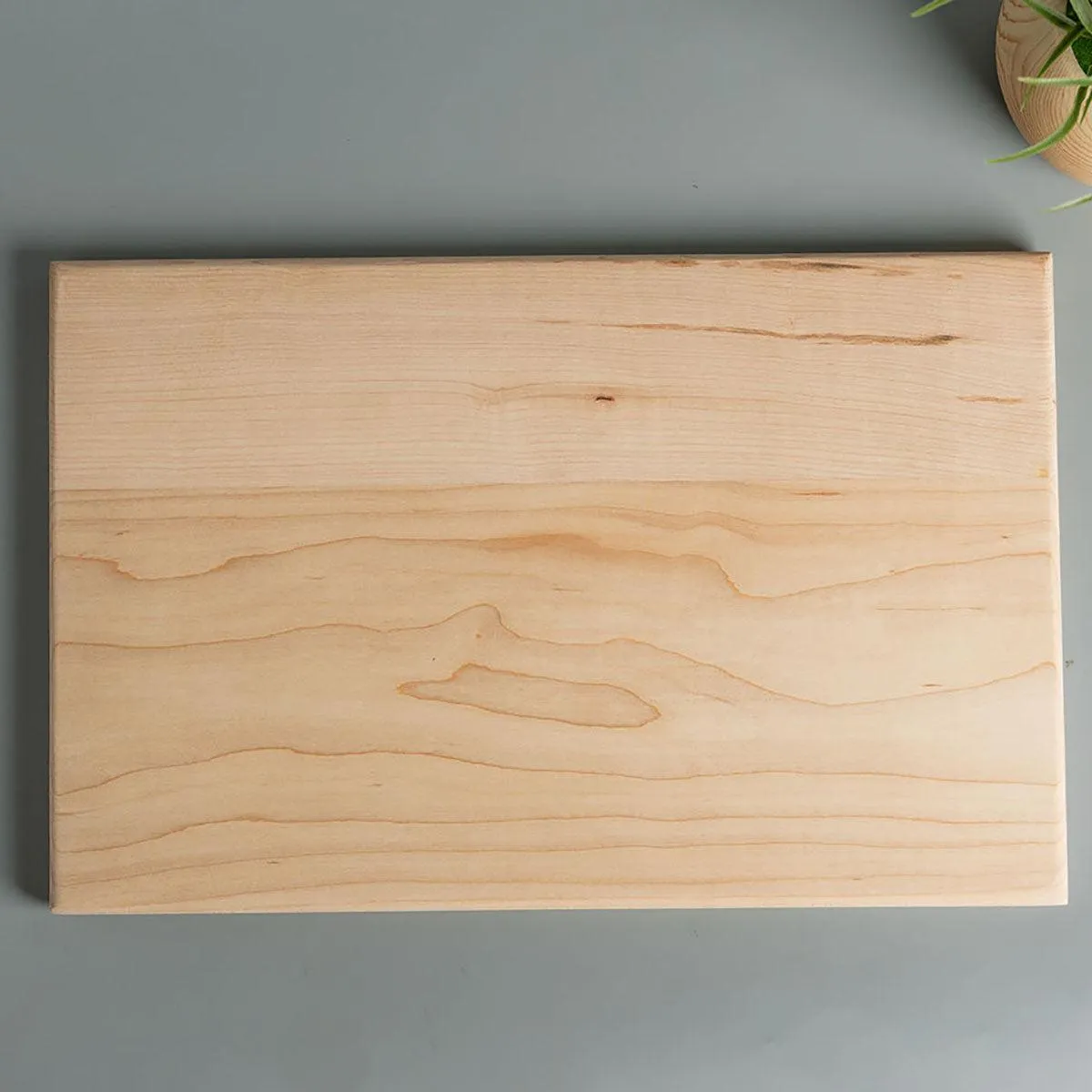 Personalized Maple Cutting Board 11x17