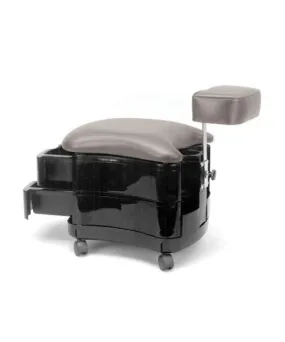 Pibbs 2033 Two Shelf Pedicure Stool