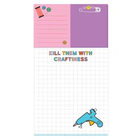 Pipsticks Memo Pad - Happy Crafter