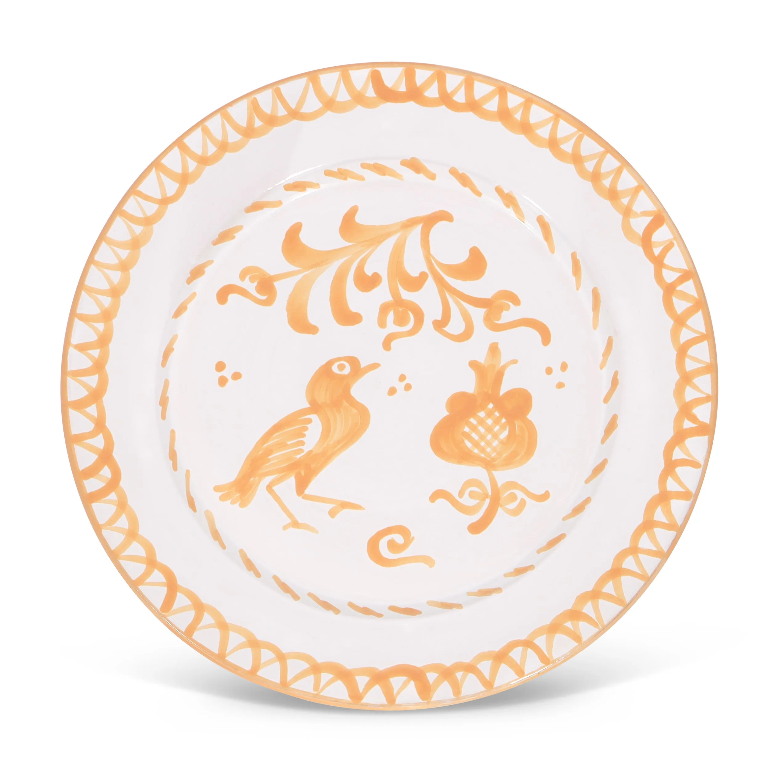 POMELO CASA Dinner plate with hand painted designs