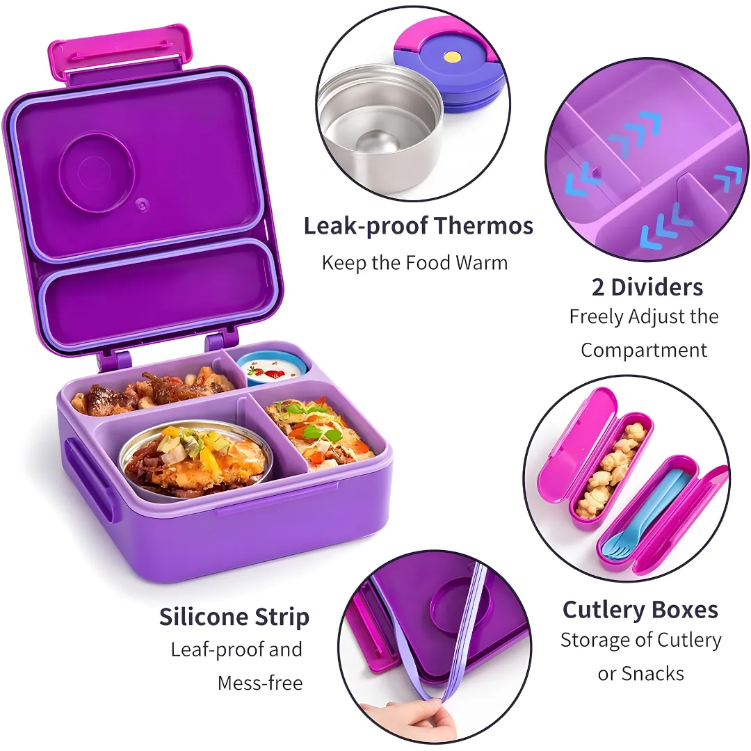Premium All-in-One Bento Lunch Box Set