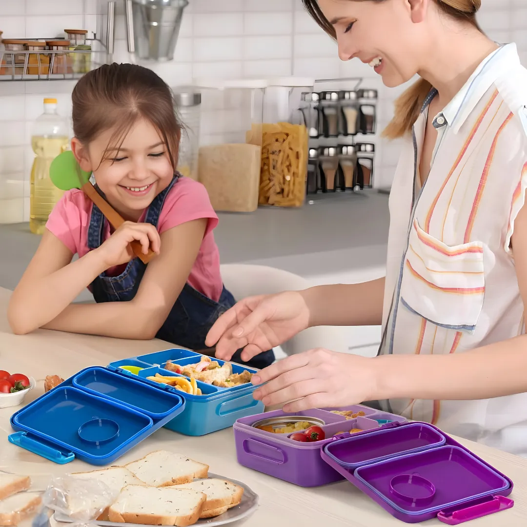 Premium All-in-One Bento Lunch Box Set