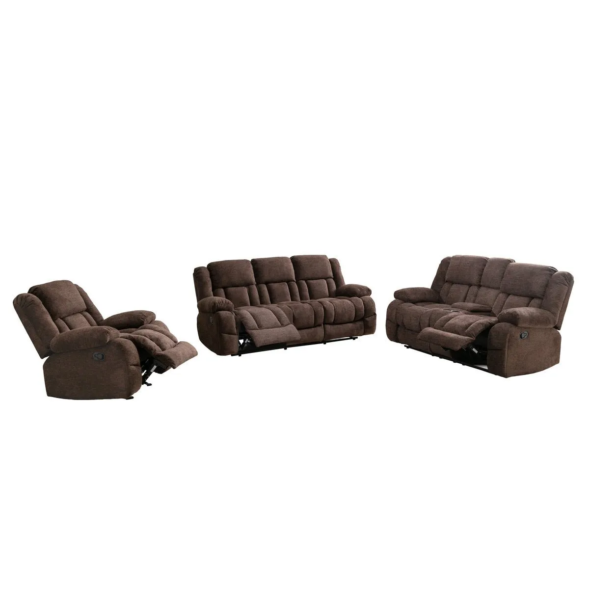 Presley Collection Loveseat with Console