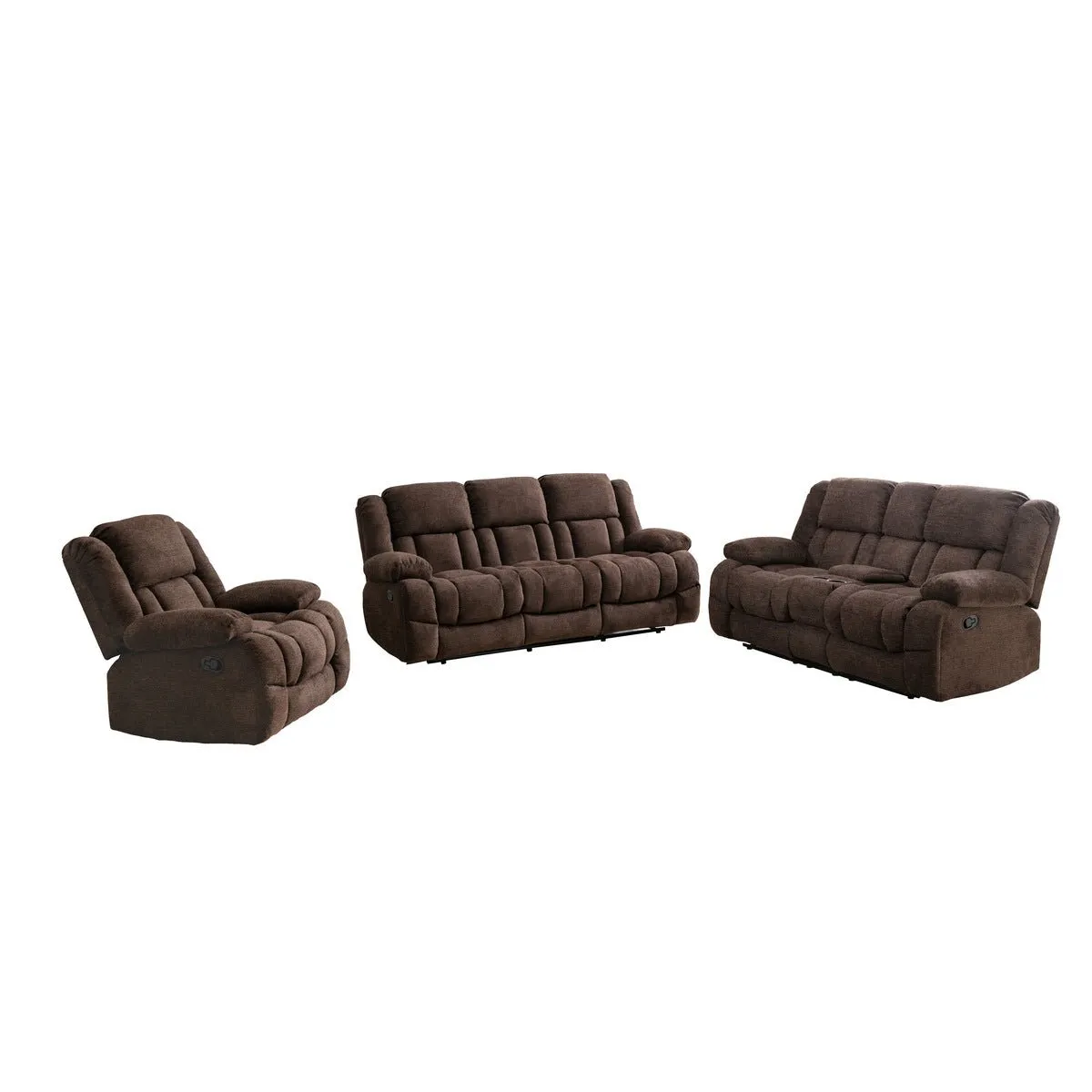Presley Collection Loveseat with Console