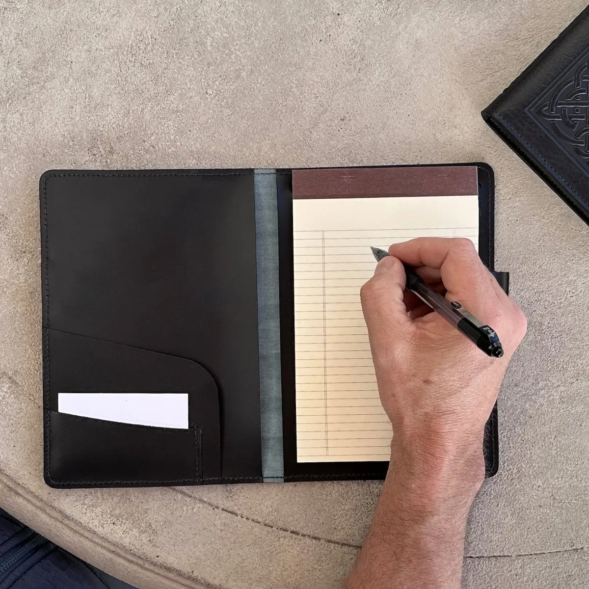 PROTOTYPE, Small Portfolio, Flag & Eagle in Navy