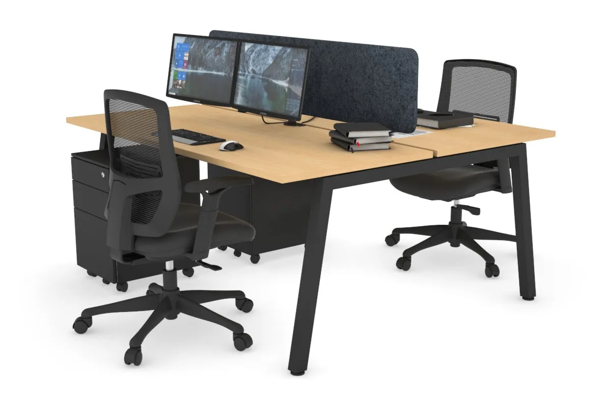 Quadro 2 Person Office Workstation [1800L x 700W]