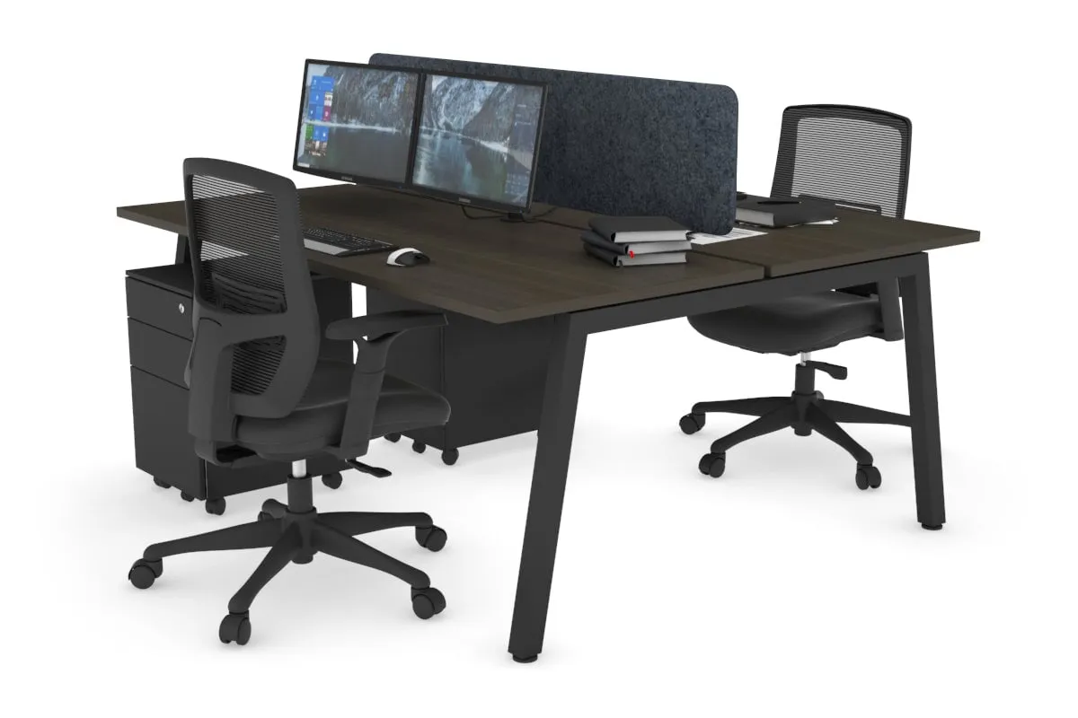 Quadro 2 Person Office Workstation [1800L x 700W]