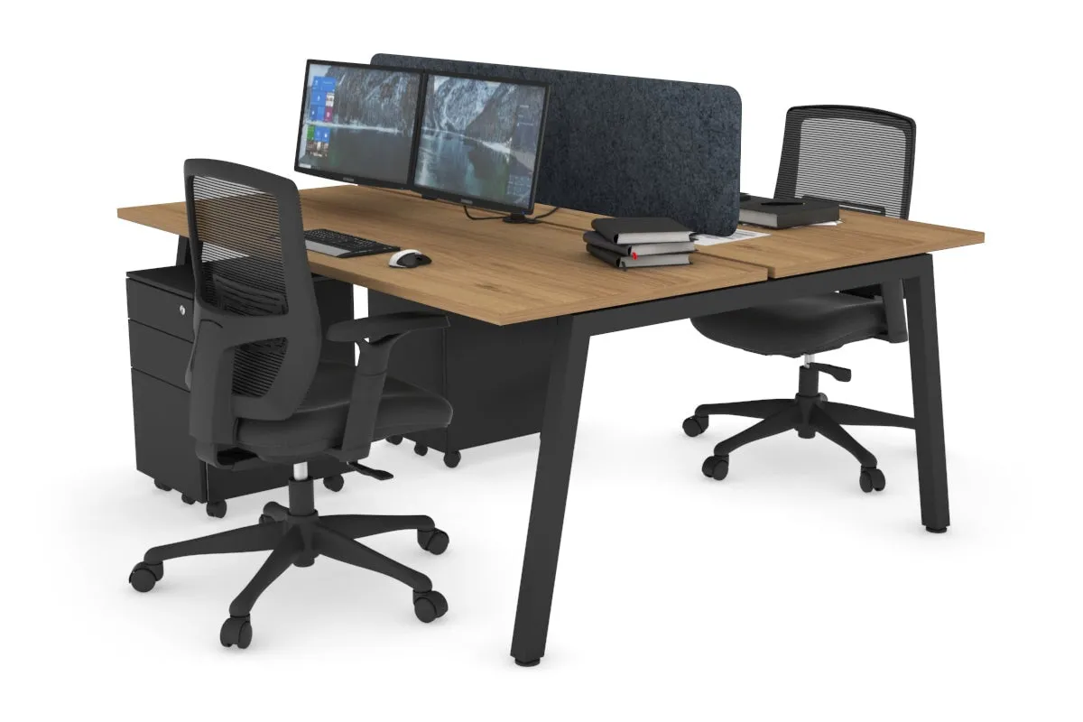 Quadro 2 Person Office Workstation [1800L x 700W]