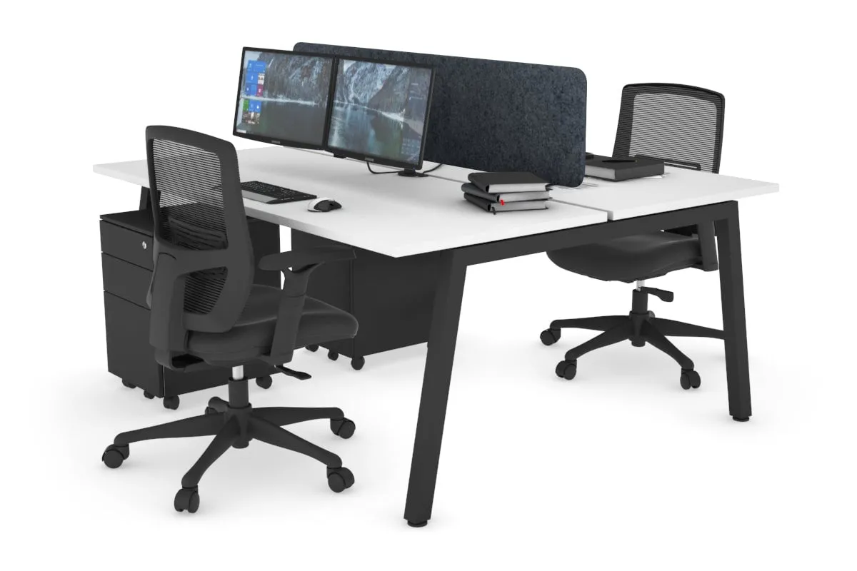 Quadro 2 Person Office Workstation [1800L x 700W]