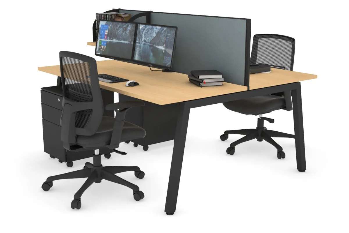 Quadro 2 Person Office Workstation [1800L x 700W]