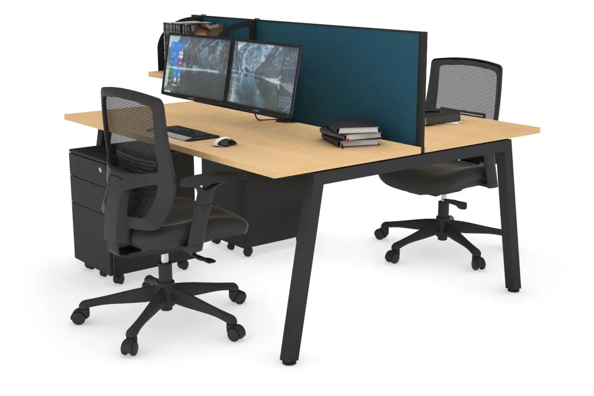 Quadro 2 Person Office Workstation [1800L x 700W]