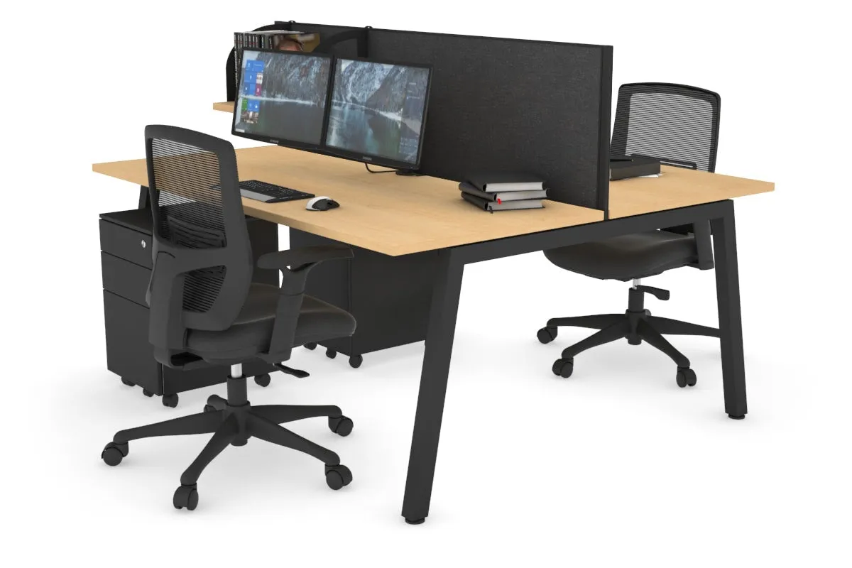 Quadro 2 Person Office Workstation [1800L x 700W]