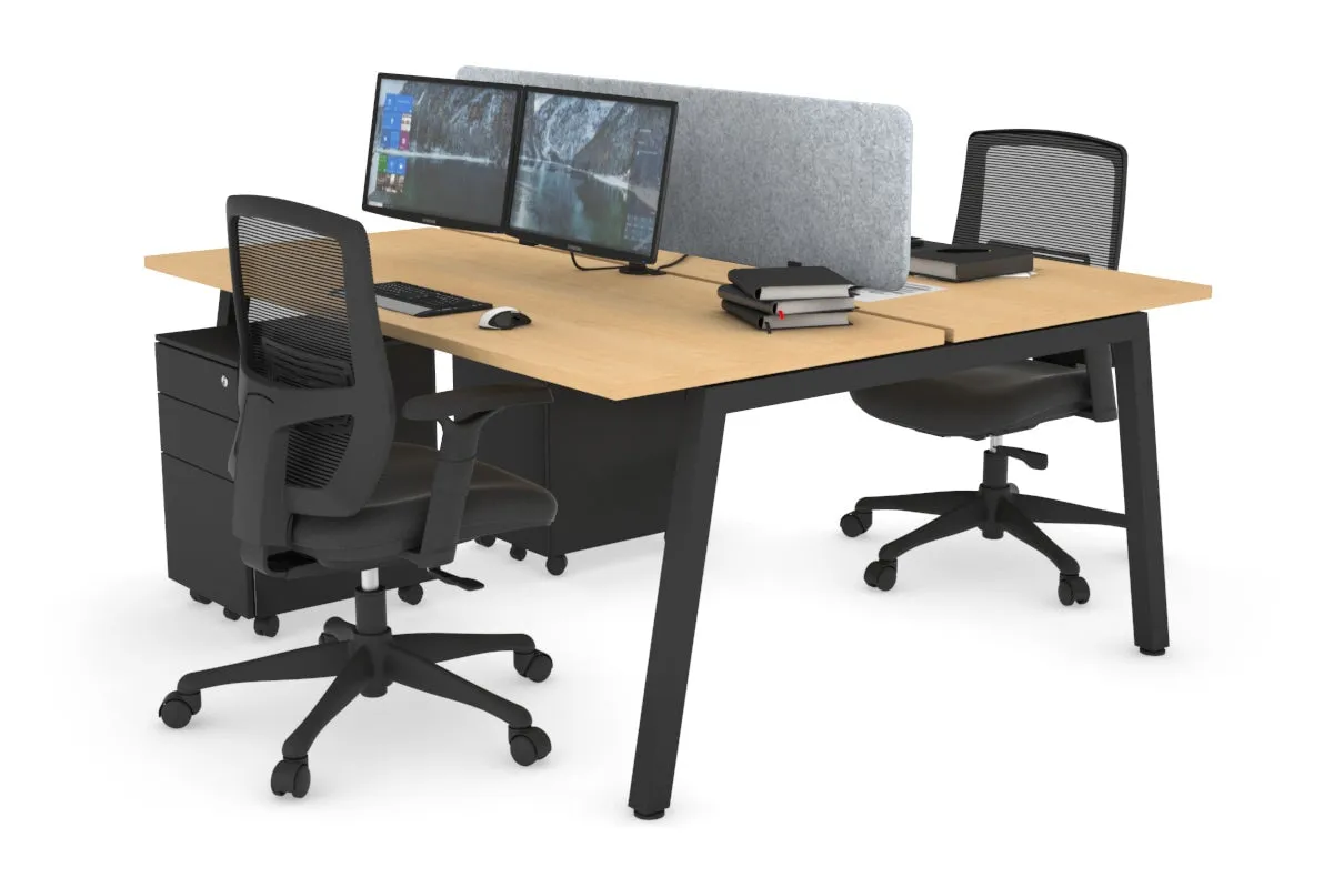 Quadro 2 Person Office Workstation [1800L x 700W]