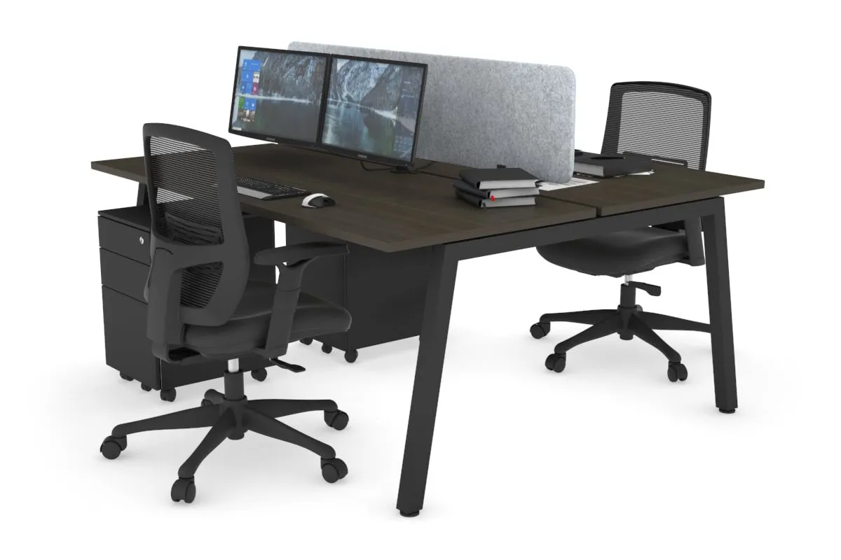 Quadro 2 Person Office Workstation [1800L x 700W]