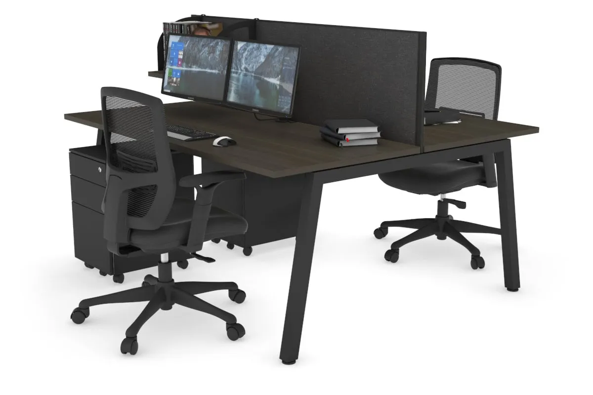 Quadro 2 Person Office Workstation [1800L x 700W]
