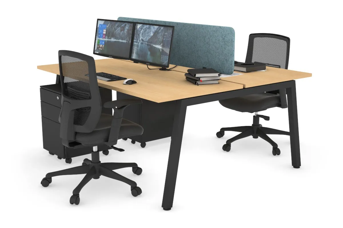 Quadro 2 Person Office Workstation [1800L x 700W]