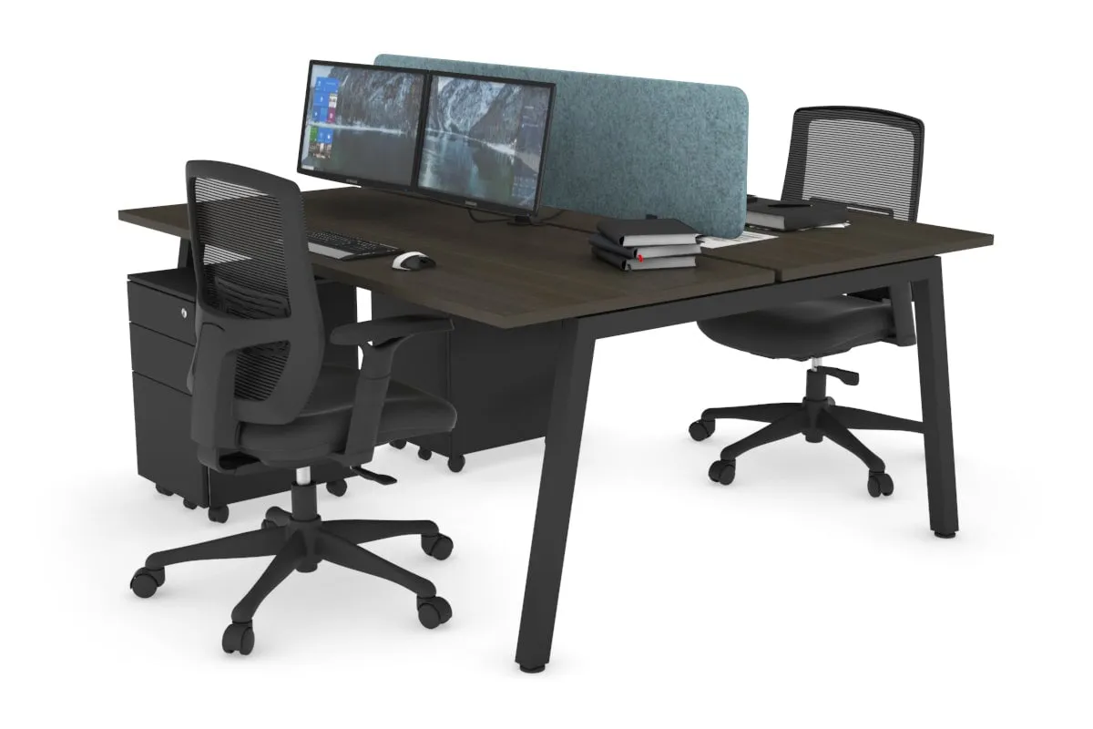 Quadro 2 Person Office Workstation [1800L x 700W]