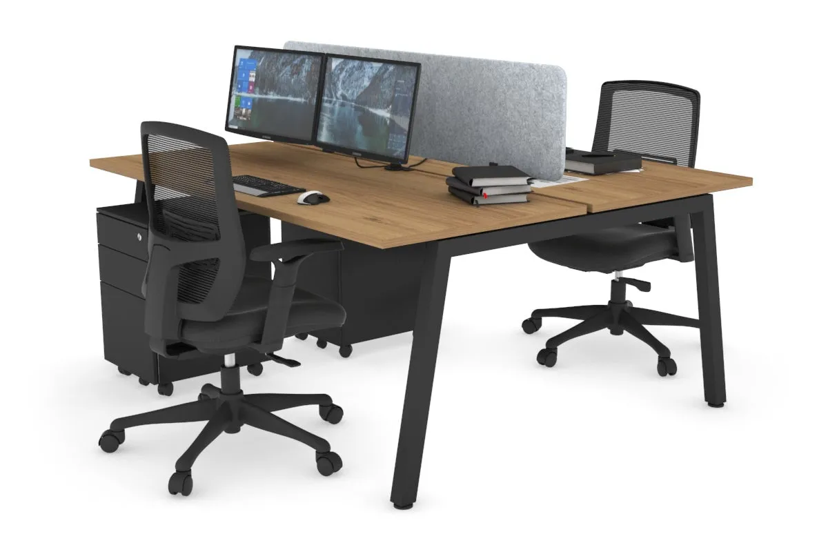 Quadro 2 Person Office Workstation [1800L x 700W]