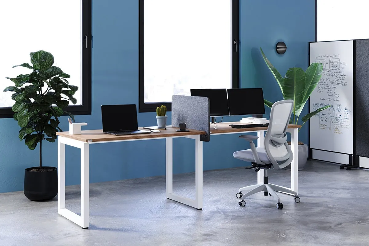 Quadro Loop Legs 2 Person Run Office Workstation [1800L x 700W]
