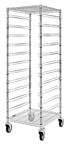 Quantum BC212469M11CO Bin Cart with 11 Rails, 24" x 21" x 69"