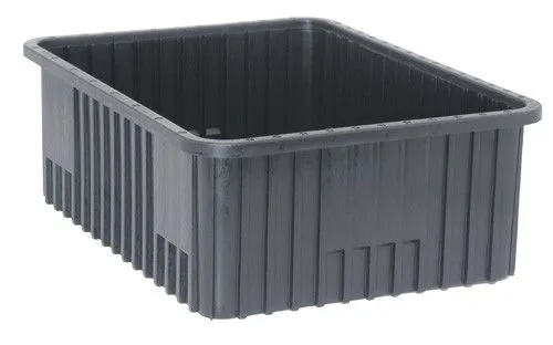 Quantum DG93080CO Conductive Dividable Grid Containers, 17.5" x 22.5" x 8"